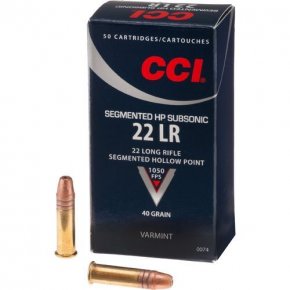 CCI 22lr Segmented subsonic HP 50st/ask