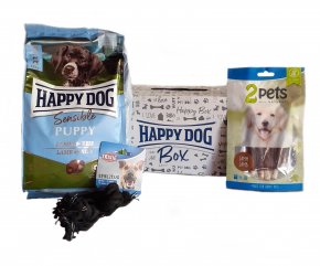 happy dog box